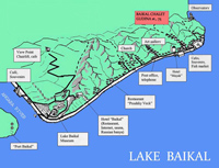 Map of Baikal